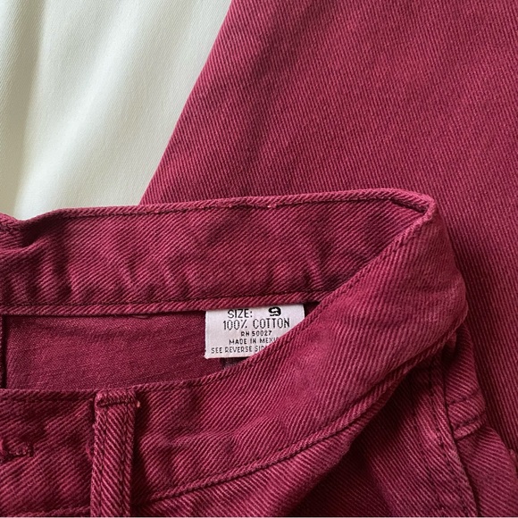 Vintage High Waisted Tapered Denim Jeans - Picture 2 of 6